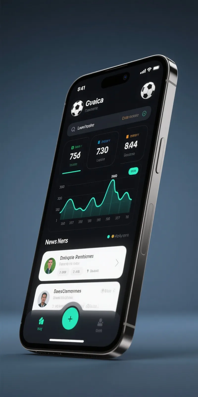 球速体育 APP 界面展示